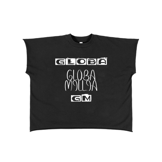 Raw Edge Boxy Non-Shrink T-Shirt